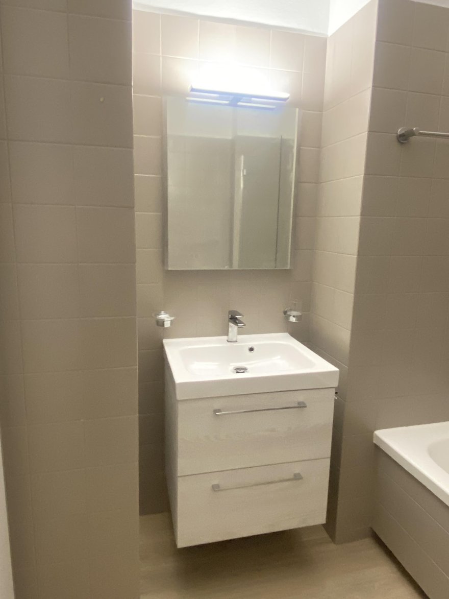 Bagno dopo il restyling